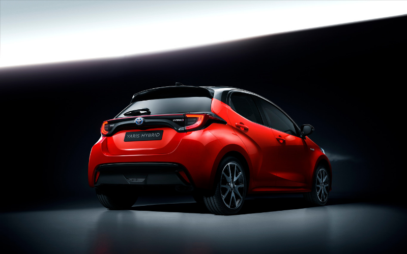 yaris back