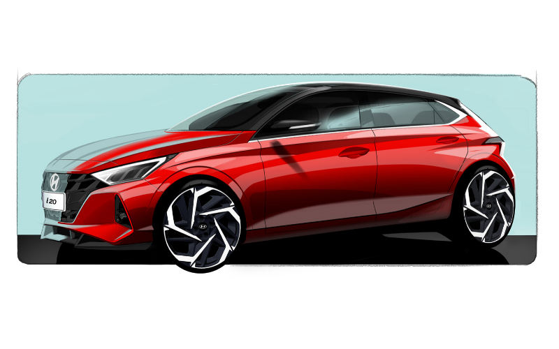 Hyundai Tease Design Of The All-New i20