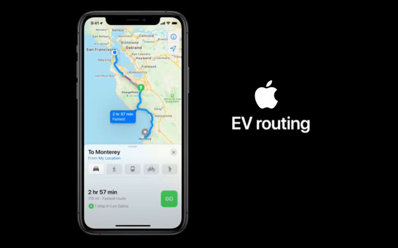 Good News For Mercedes EQC Drivers: Apple Maps Now Include EV Charge Routing