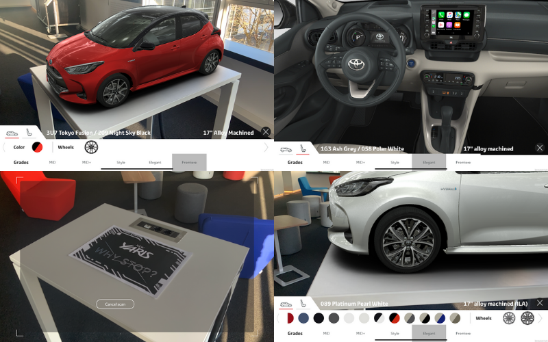 Try Before You Buy: The All-New Toyota Yaris Augmented Reality App