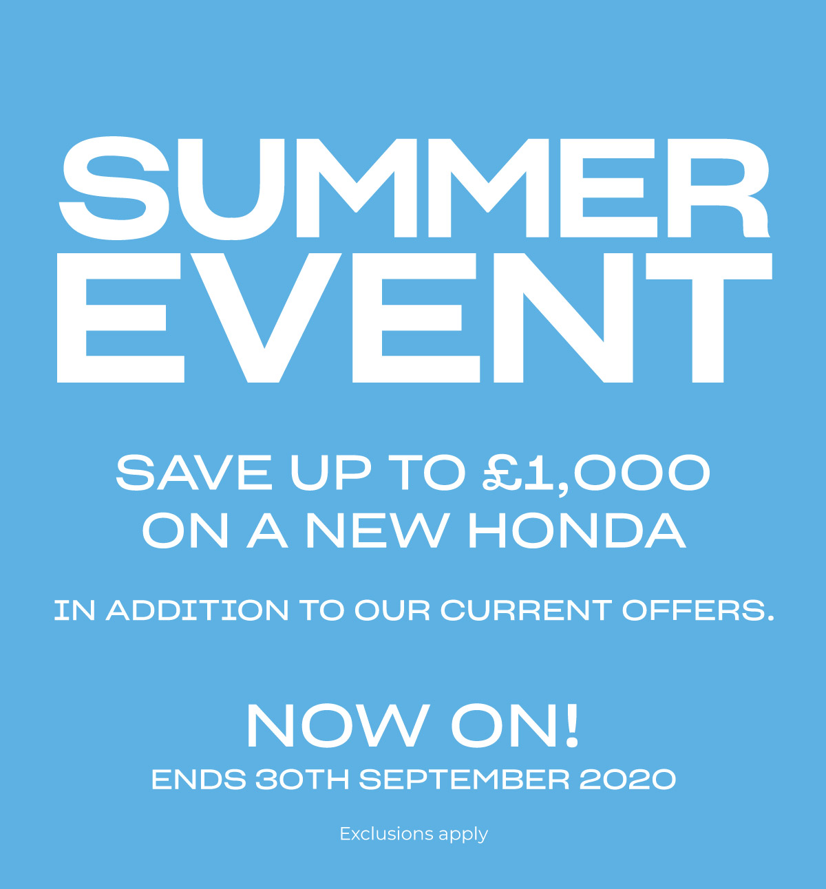 Honda summer event