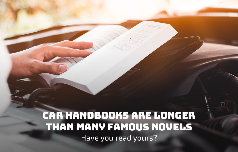 Car Handbooks Are Longer Than Many Famous Novels  Have You Read Yours?