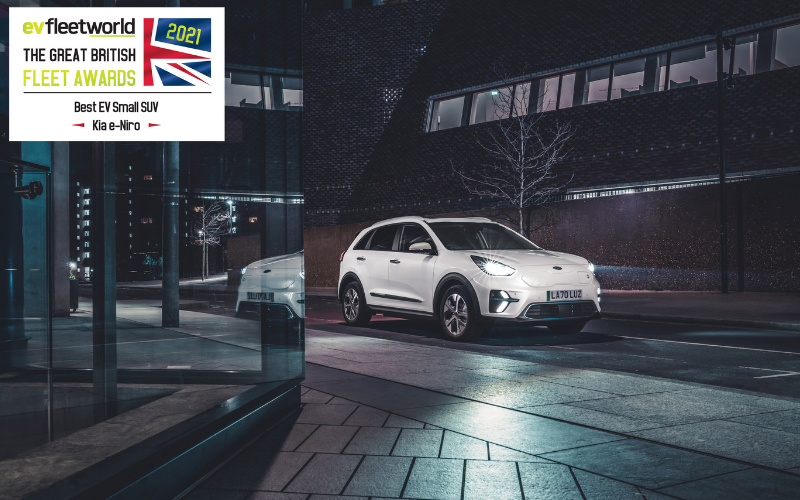 Kia e-Niro Crowned Best Electric Small SUV At Great British Fleet Awards