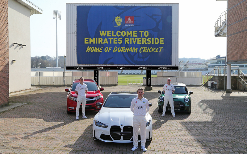 Vertu Goes In To Bat For Yorkshire And Durham Cricket Clubs