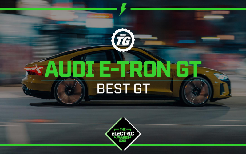Audi E-Tron GT Named Best GT At The Top Gear Electric Awards 2021