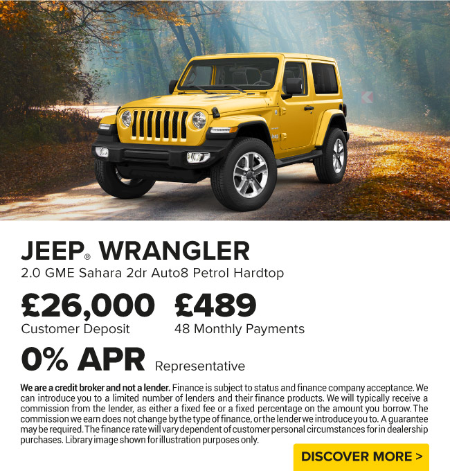 New Jeeps for Sale Deals on New Jeeps Vertu Motors