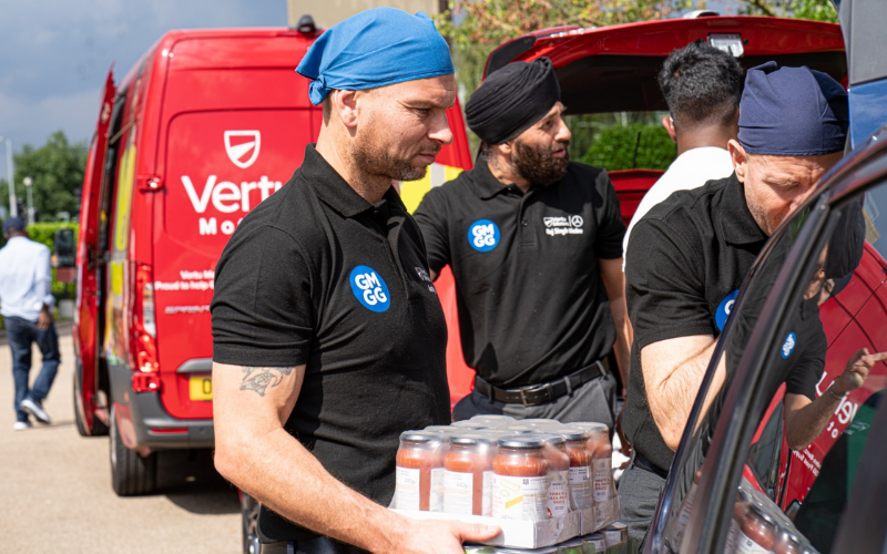 Food Banks Receive Further Support From Vertu Mercedes-Benz Slough