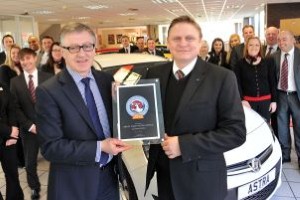 Bristol Street Motors Vauxhall Lichfield dealership honoured
