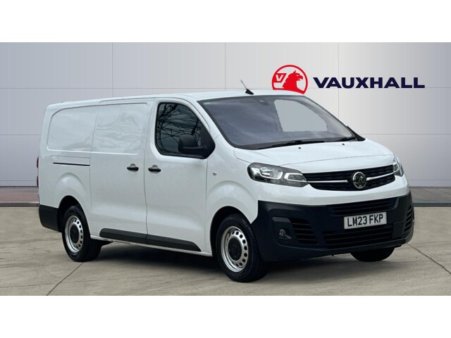 White 2023 Vauxhall Vivaro 1.5TD 2900 L2H1 Dynamic Van Front-wheel drive Manual